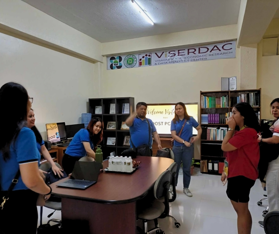 DOST-PCAARRD IDD visits ViSERDAC office.